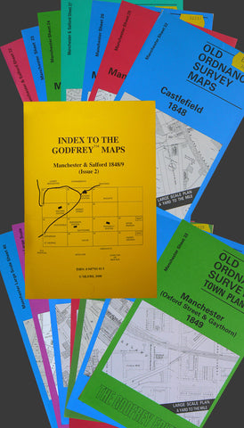 A Set of Manchester & Salford Maps, 1848/9 Issue 3