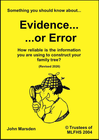 Something You Should Know About: Evidence of Error?