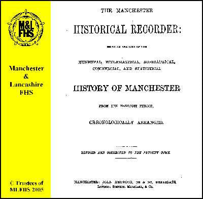 Manchester Historical Recorder (Download)