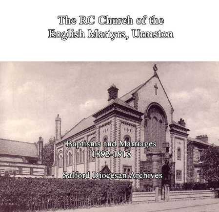 The RC Church of the English Martyrs, Urmston. B&M 1892-1918