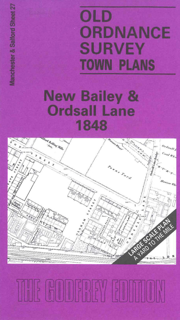 Salford, New Bailey and Ordsall Lane 1848