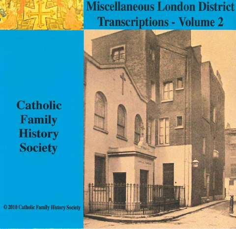 Miscellaneous London District Transcriptions Volume 2 (Download)