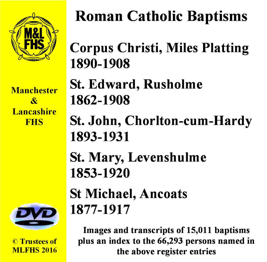Roman Catholic Baptisms 1 (First Collection)